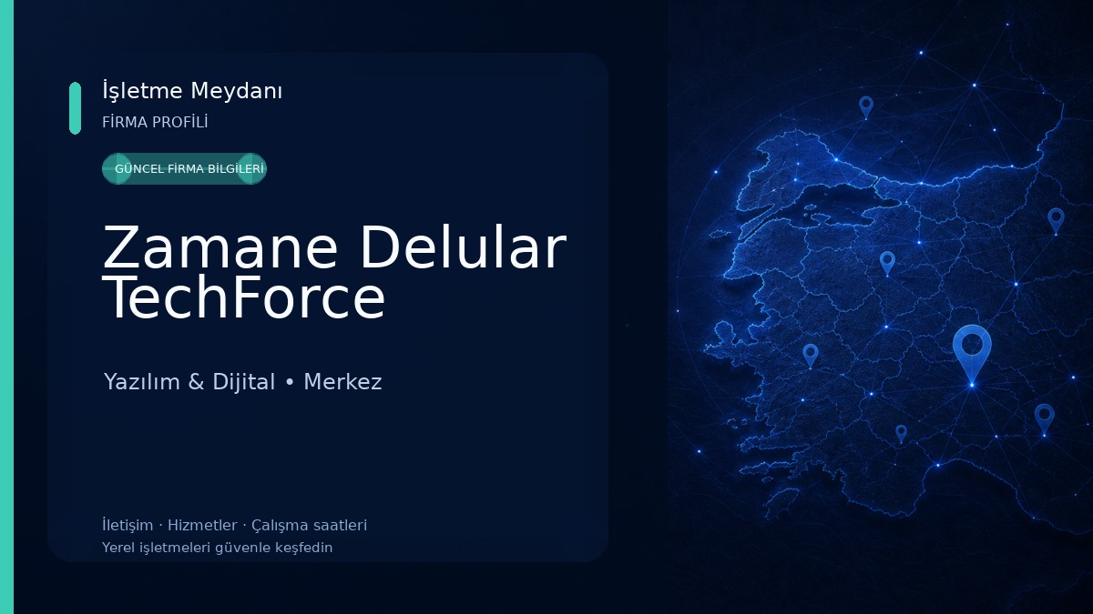 Zamane Delular TechForce Yazılım & Dijital