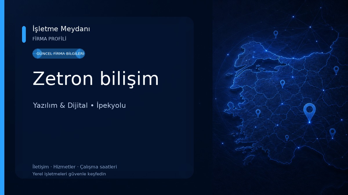 Zetron bilişim Yazılım & Dijital