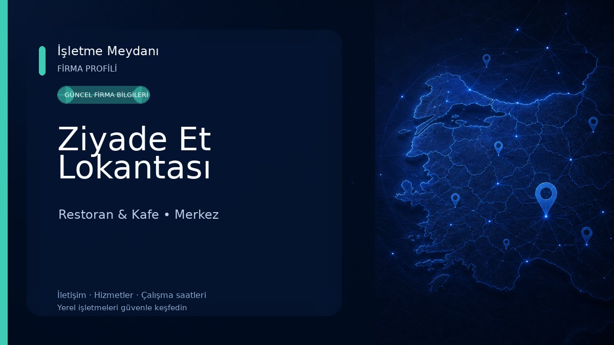 Ziyade Et Lokantası Restoran & Kafe